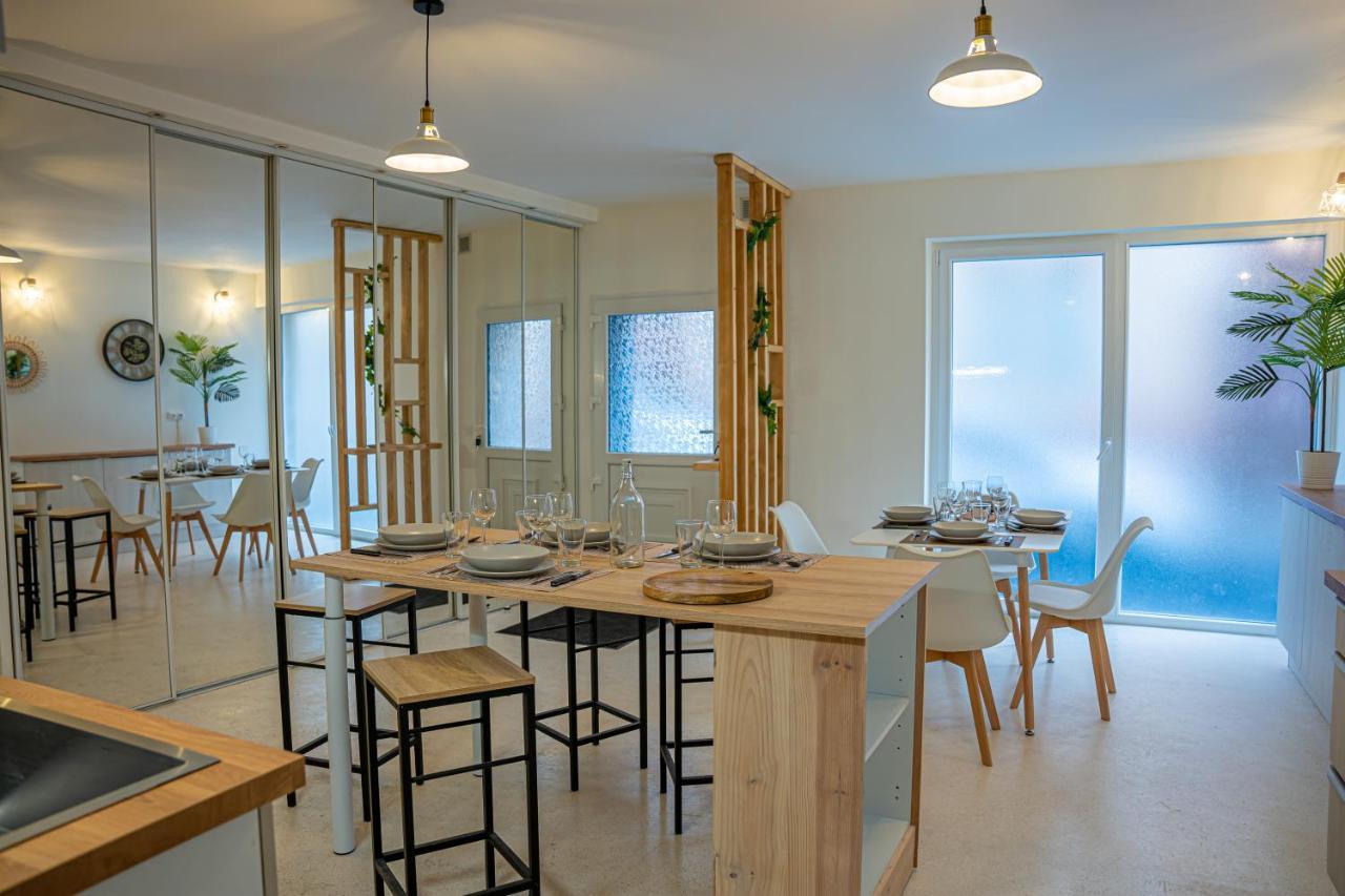 Superbe Maison De Ville - Chambre Privee - Quartier Villebourbon - 5 Min A Pied Gare Et Hypercentre Montauban Bagian luar foto