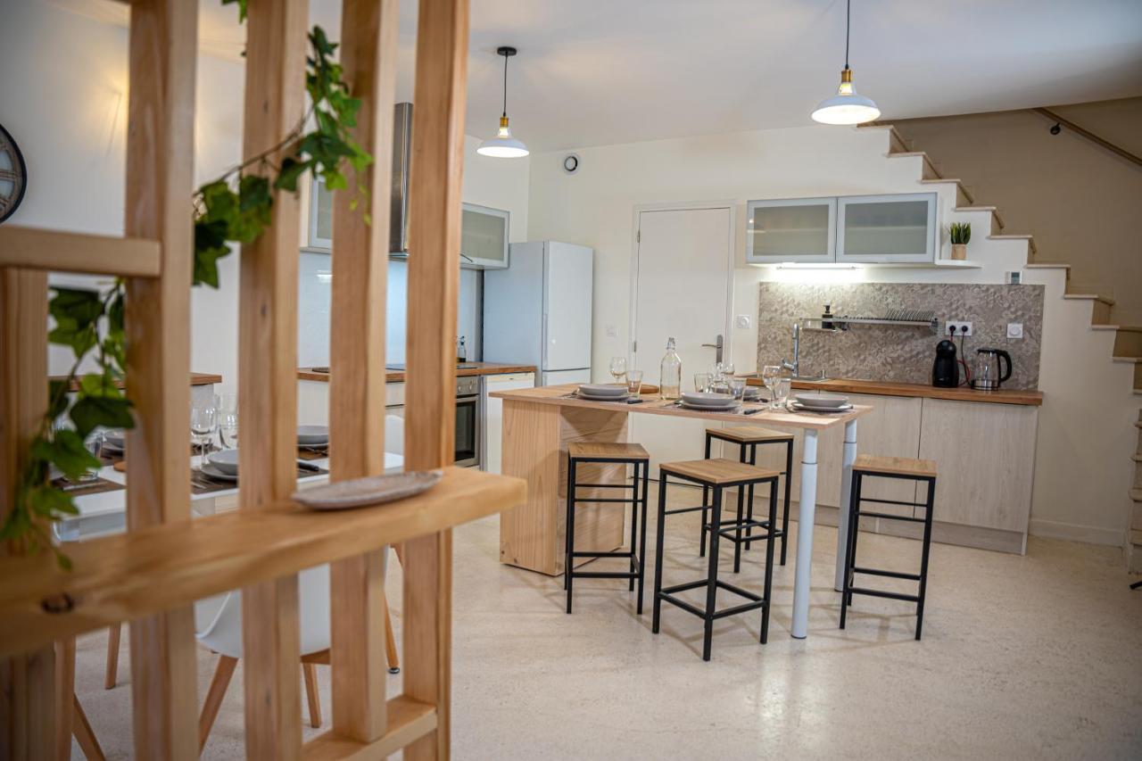 Superbe Maison De Ville - Chambre Privee - Quartier Villebourbon - 5 Min A Pied Gare Et Hypercentre Montauban Bagian luar foto